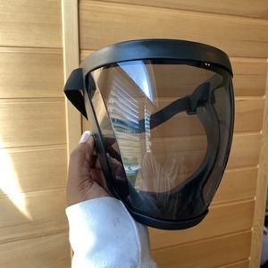 Face shield with tint